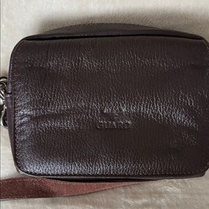 Dark Brown Leather Crossbody Bag gorgeous leather